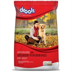 Drools Optimum Performance Adult Dry Dog Food, Chicken Flavor, 10Kg, 1 Count